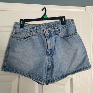 Vintage Ralph Lauren size 6 denim jean shorts